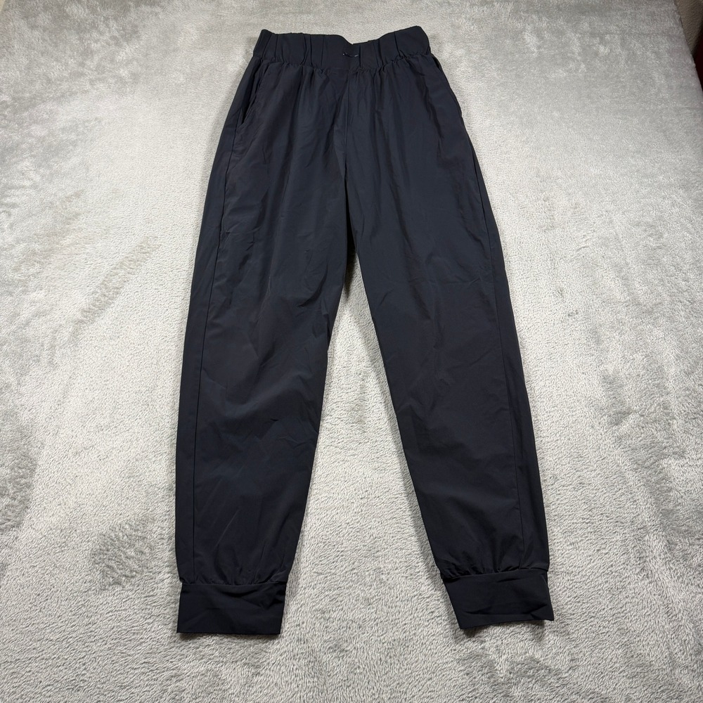 Nike Bliss Lux Slim Fit Training Pants Womens Small Black High Rise AQ0294-010